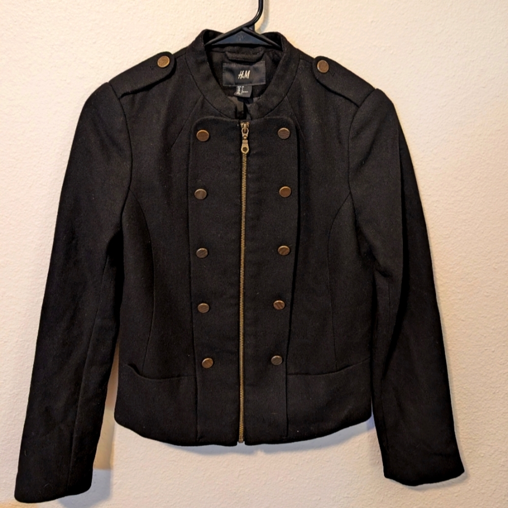 H&M Crop Jacket Size 4